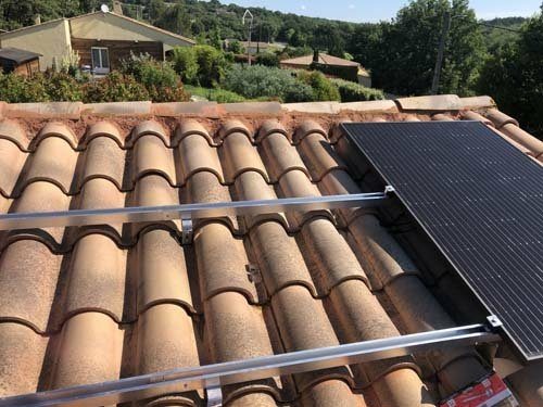 Chantier photovoltaique 3kWc autoconsommation Monteils