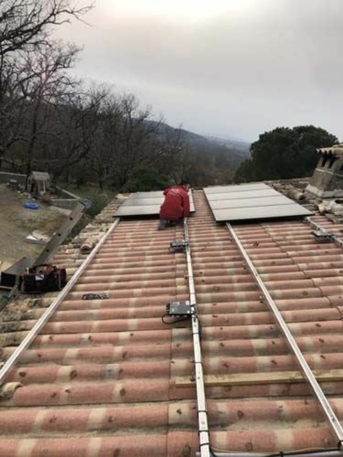 Photovoltaïque Installation 6kWc Anduze